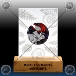 2oz NIUE $2Dollras 2021 Dinosaur (Impact Moments - Meteorite) BU